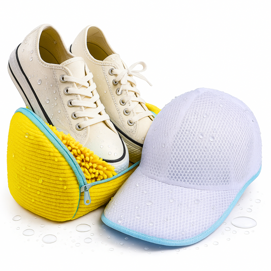 Wash - Sac de Lavage pour Chaussures + Casquette avec Fermeture