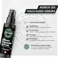 Fresh Powder Déodorant pour Chaussures - Lot x2 Spray de 4 oz pour Éliminer les Odeurs - Fini les Chaussures Malodorantes et les Pieds Qui Sentent avec Notre Rafraîchisseur Brise Fraîche