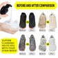 Kit Nettoyant Chaussures Sans Rinçage (150 ml) avec Brosse & Chiffon Microfibre