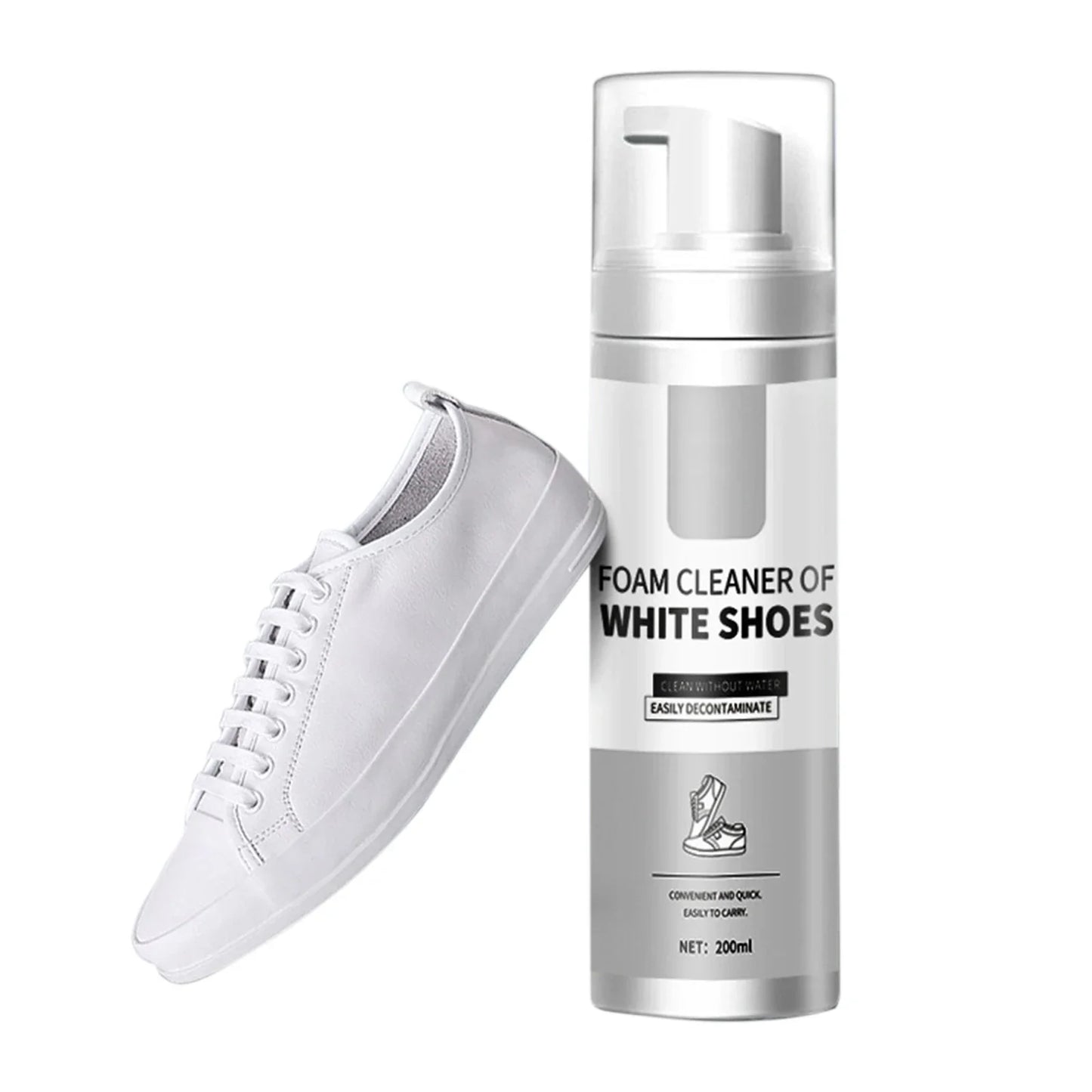 Mousse Blanchissante Chaussures 200ml