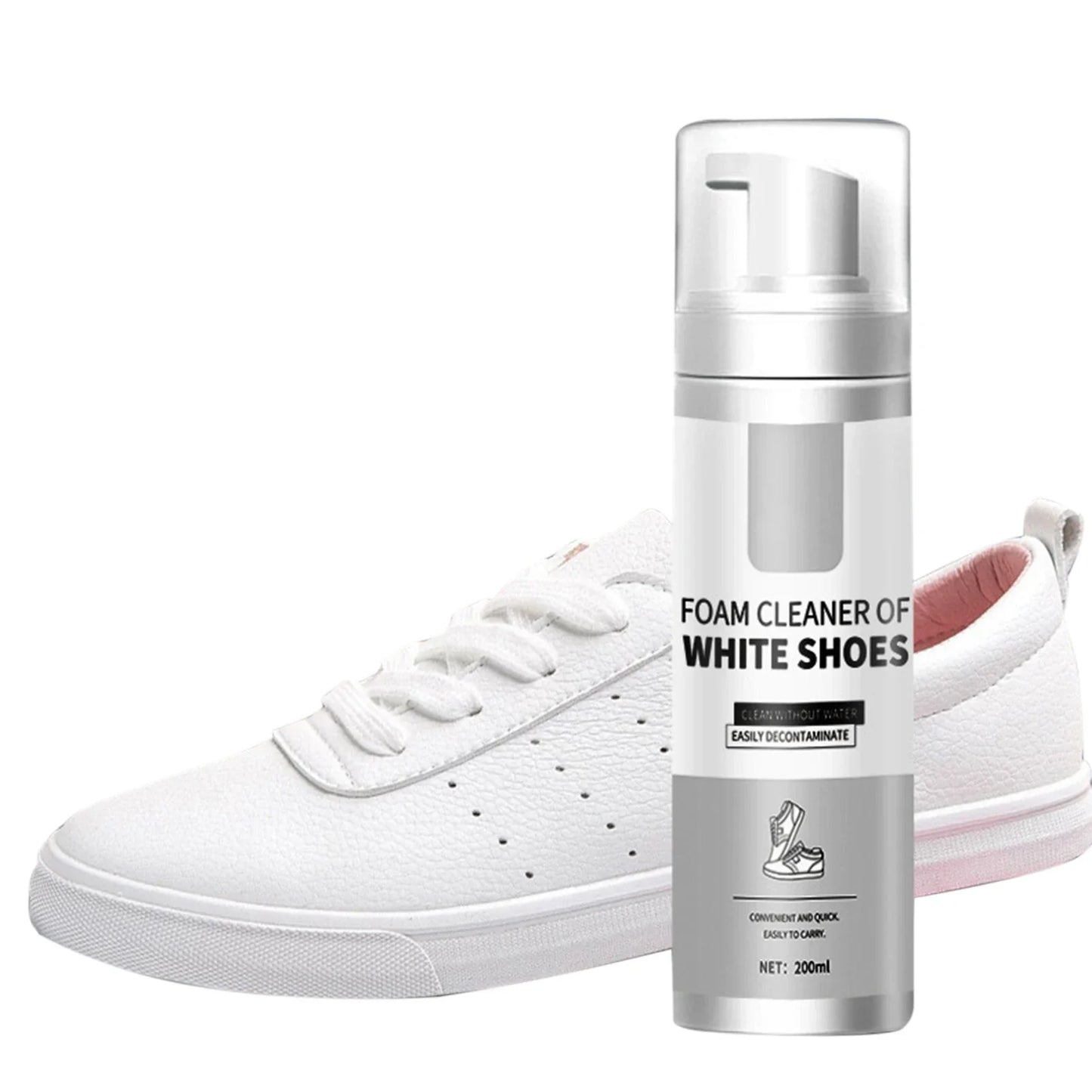 Mousse Blanchissante Chaussures 200ml