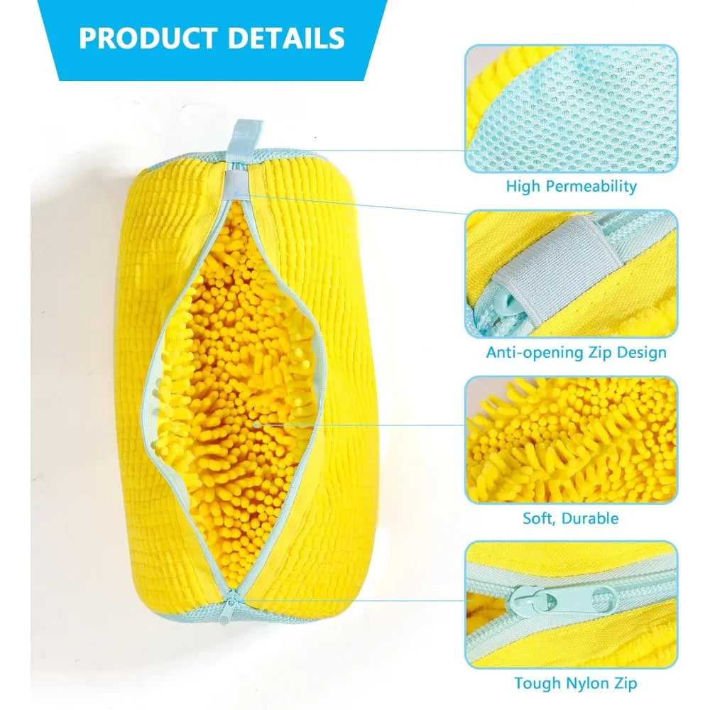 Wash - Sac de Lavage pour Chaussures + Casquette avec Fermeture